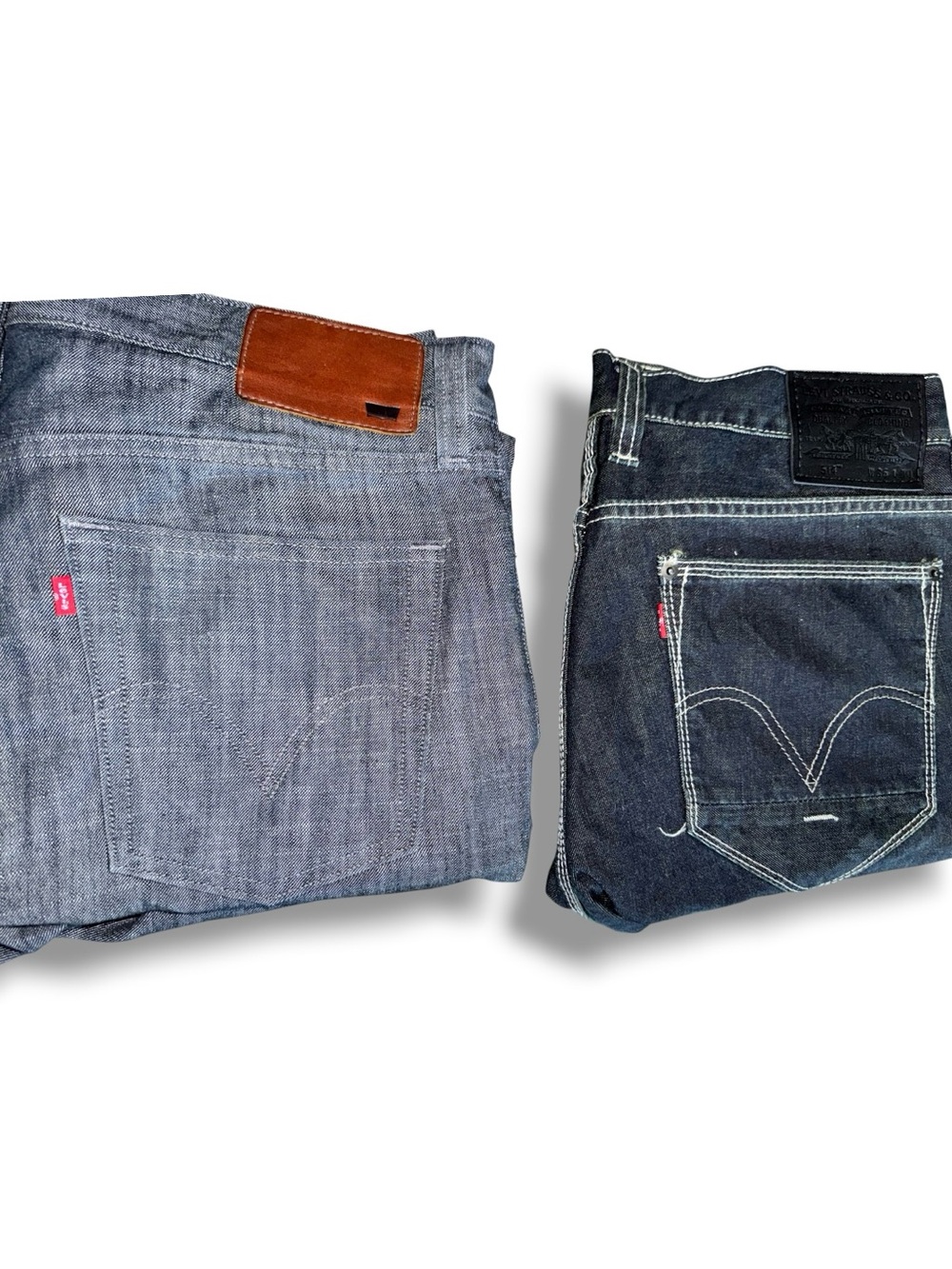 Levi’s 511 Slim Straight Jeans Men’s Size 36x30 Dark Wash Denim Red Tab